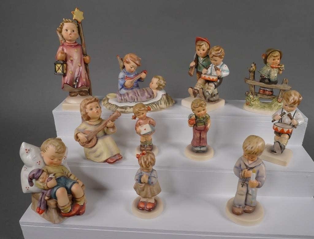 Appraisal: Collection of Hummel figurines TMK- Hummels included Christmas Song Hum