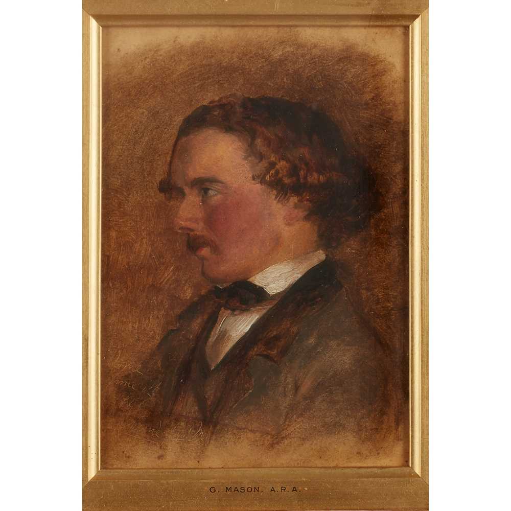 Appraisal: GEORGE HEMING MASON A R A BRITISH - PORTRAIT SKETCH