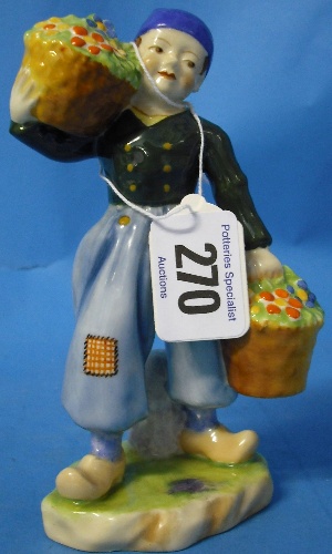 Appraisal: Royal Worcester Figure Dutch Boy height cm