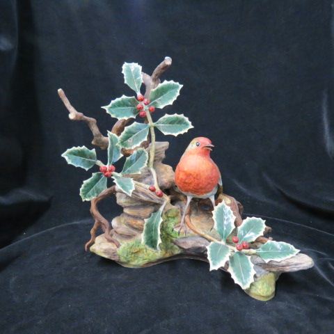 Appraisal: Boehm Porcelain Figurine of Robin Holly excellent