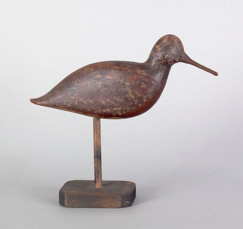 Appraisal: Robin snipe shore bird decoy early th c possibly Joe