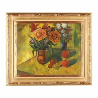 Appraisal: Ilya Mashkov Russian - Still Life oil on canvas signed