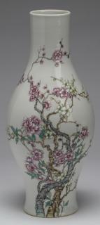 Appraisal: Chinese 'Jade Hall' vase Yongzheng mark h Chinese famille rose