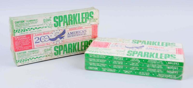 Appraisal: Bundles Of Sparklers This lot includes one pack packages of