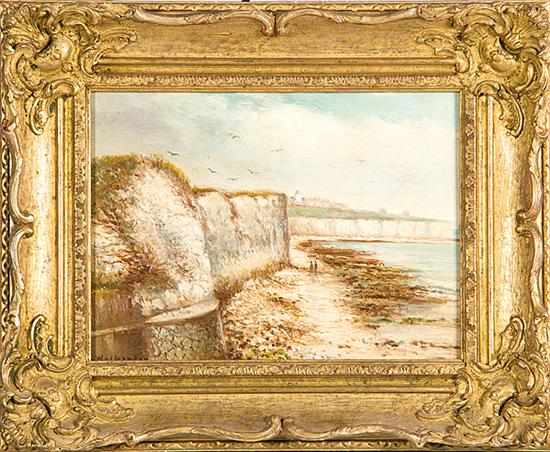 Appraisal: J B Williamson British early th century NORTH FORELAND oil