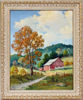 Appraisal: ERNEST FREDERICKS OIL ON CANVAS ERNEST FREDERICKS AMERICAN - OIL