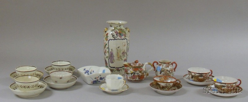 Appraisal: Twenty Pieces of English and Asian Ceramic Table and Teaware