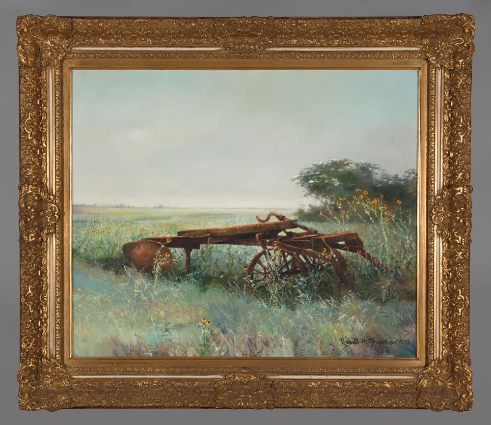 Appraisal: Robert Malcolm Rucker American Louisiana - Abandoned Field oil on