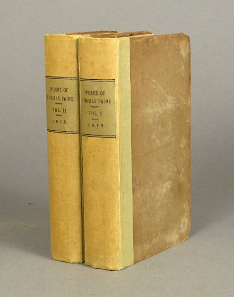 Appraisal: PAINE THOMAS The Political and Miscellaneous Works London vols Cloth