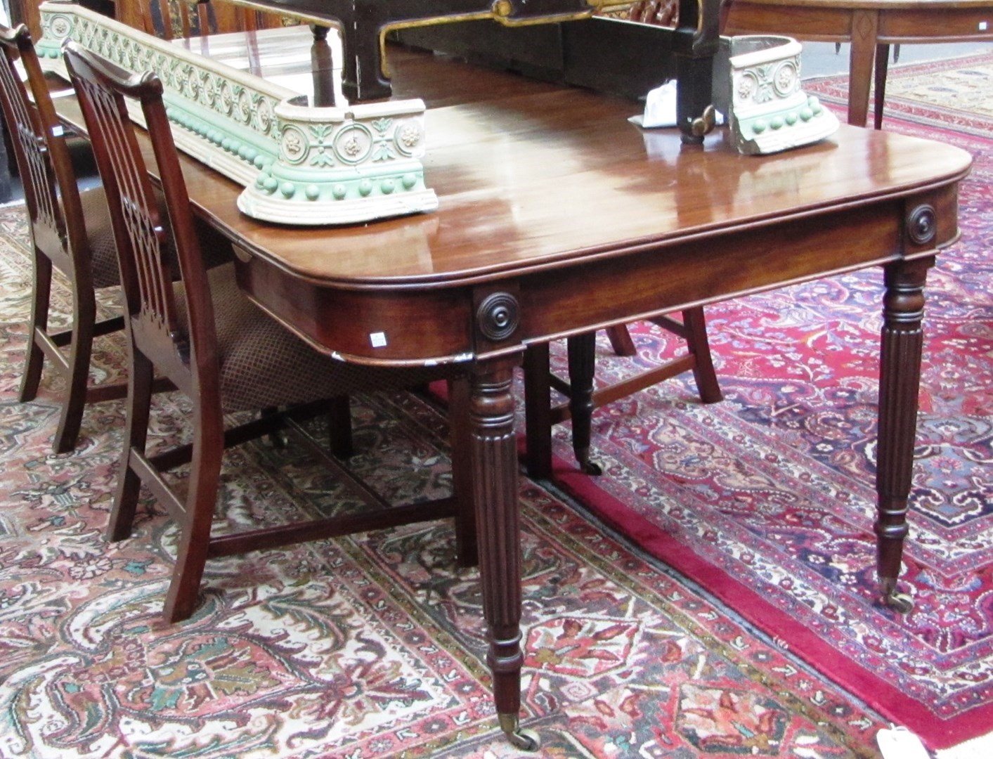 Appraisal: In the manner of Gillows an early th century mahogany