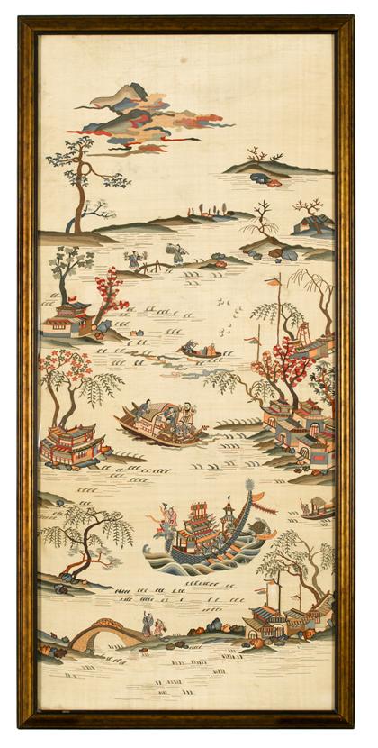 Appraisal: Large Chinese kesi panel th century