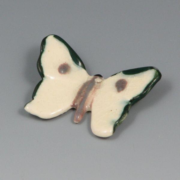 Appraisal: Weller miniature butterfly figurine Unmarked Mint wide