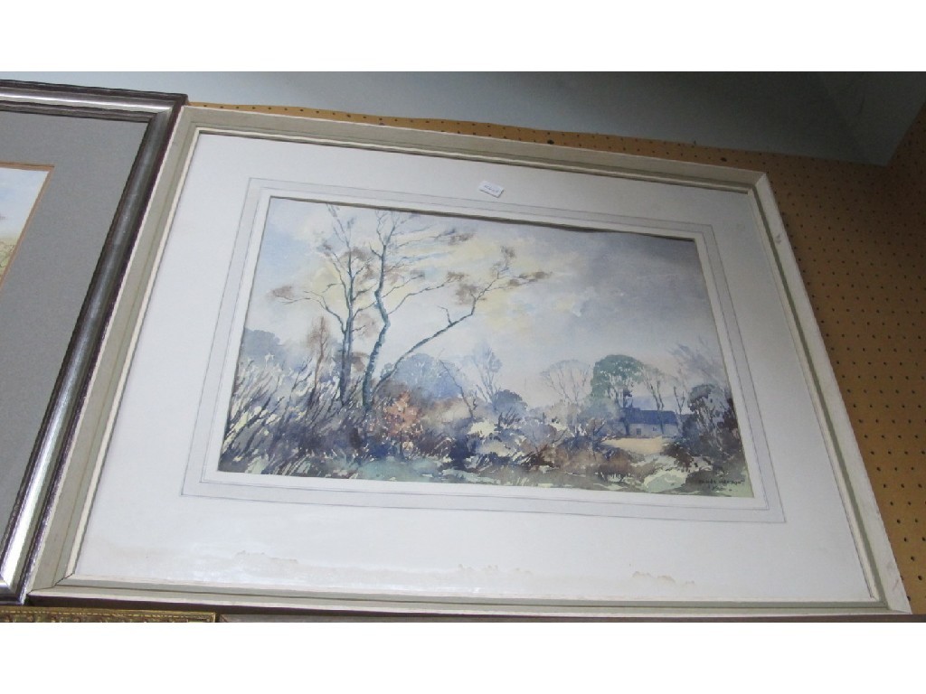 Appraisal: JAMES HERRIOT Watercolour 'The Deserted Farm' signed and dated recto