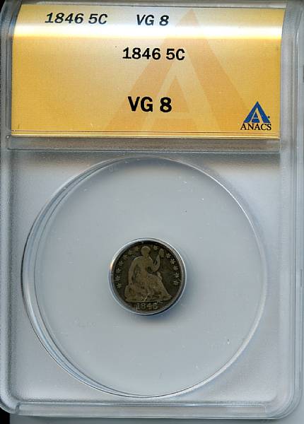 Appraisal: H C VG ANACS PCGS Scarce only struck