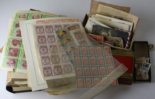 Appraisal: Postage Stamp Collection Postage Stamp Collection Including International Stamp Albums