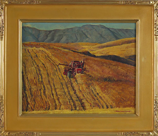 Appraisal: Mary Emma Schwarz American th Century Great Plains c oil