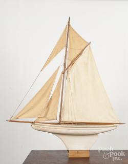 Appraisal: Pond model of the sailing ship Nova ca '' h