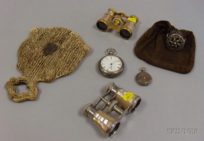 Appraisal: Small Group of Assorted Accessories including a sterling silver mounted