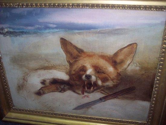 Appraisal: manner of Sir Edwin LandseerA Fox Maskoil on board cm