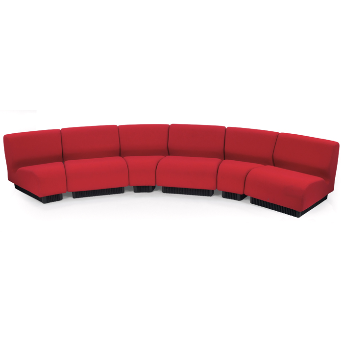 Appraisal: Don Chadwick Modular Seating by Herman Miller six pieces s