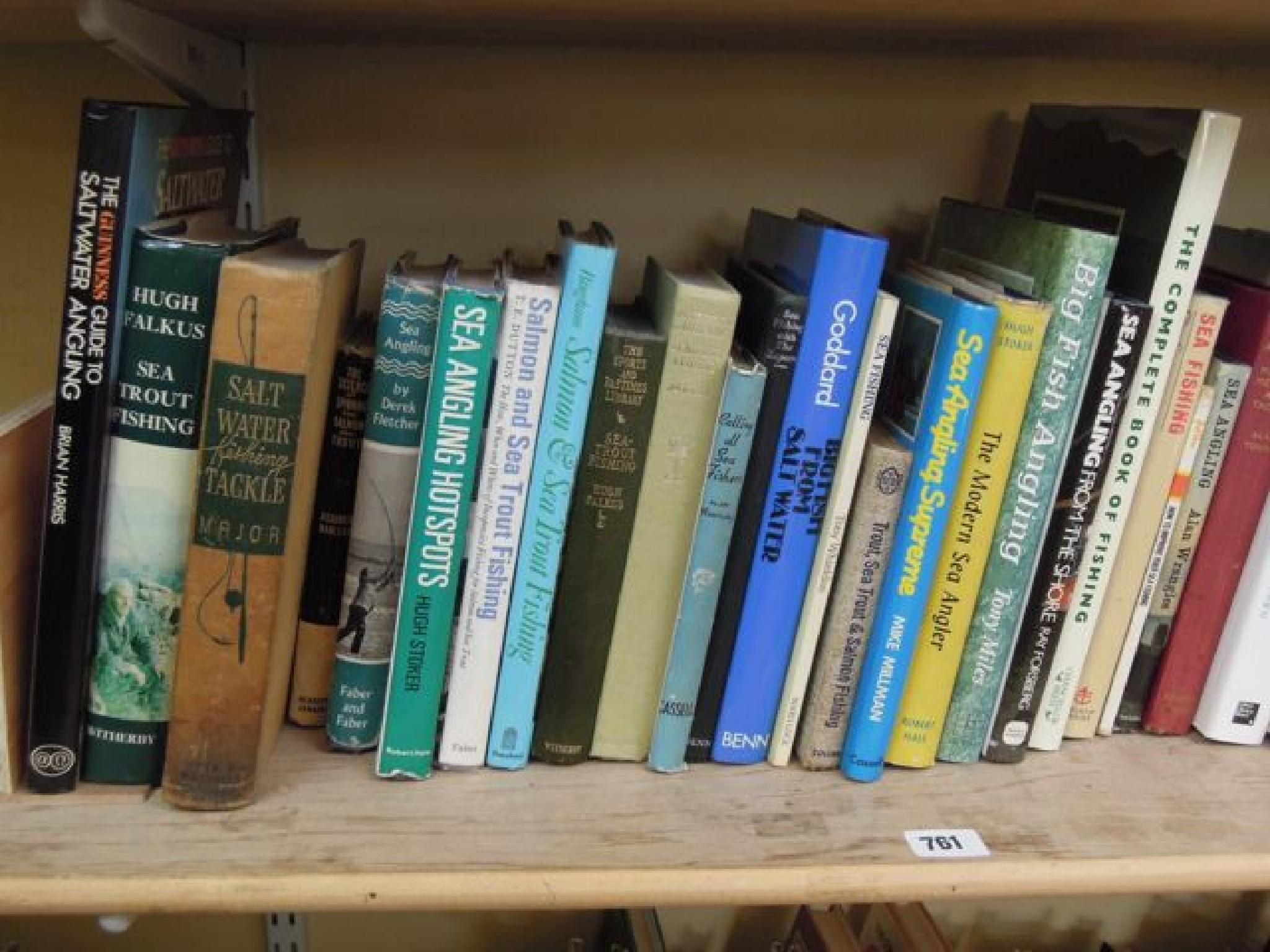 Appraisal: A quantity of books mainly about sea fishing and related