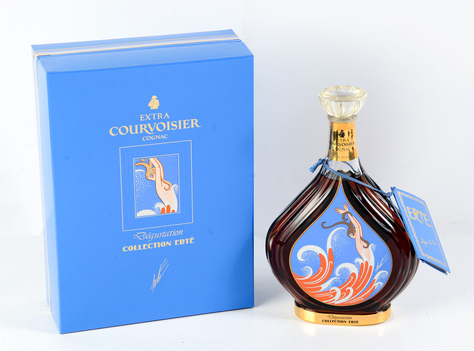 Appraisal: ERTE ''DEGUSTATION'' COURVOISIER NO Sealed Romain 'Erte' de Tirtoff ''Degustation''