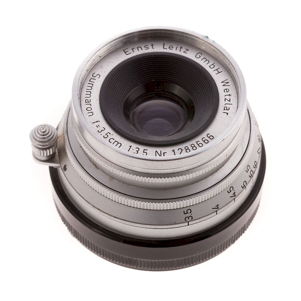 Appraisal: Leica Summaron Lens dated serial Condition Optics not tested