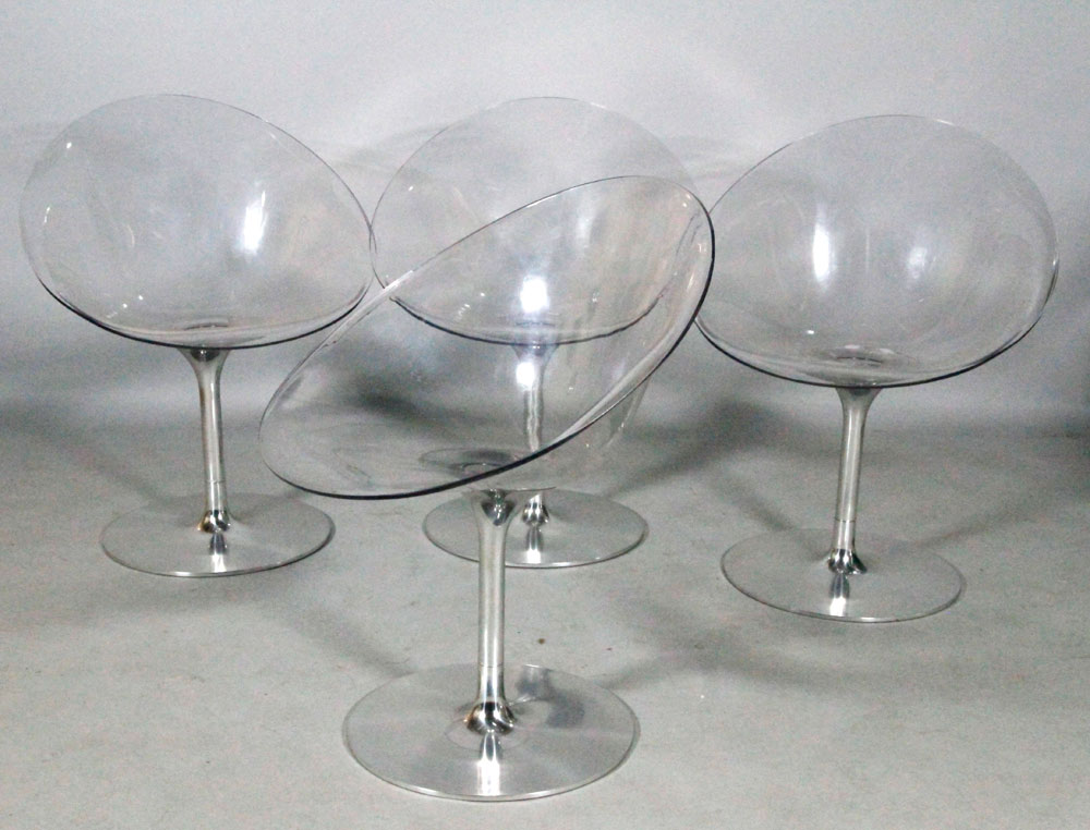 Appraisal: - Four Philippe Starck Eros Chairs Lot of four Philippe