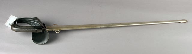 Appraisal: US M Patton Cavalry saber officers model and scabbard ricasso