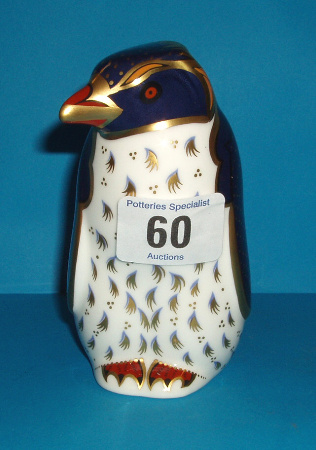 Appraisal: Royal Crown Derby Rockhopper Penguin Boxed