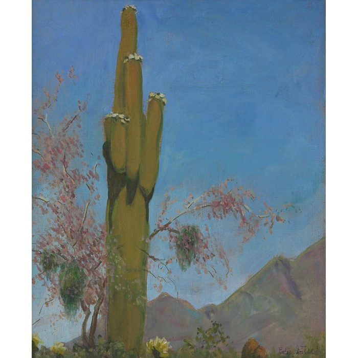 Appraisal: Eda Elisabeth Sterchi American b Desert in May c oil