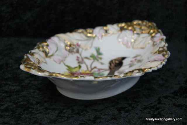 Appraisal: Vintage German Fine China Open Vegetable BowlFrom the estate is