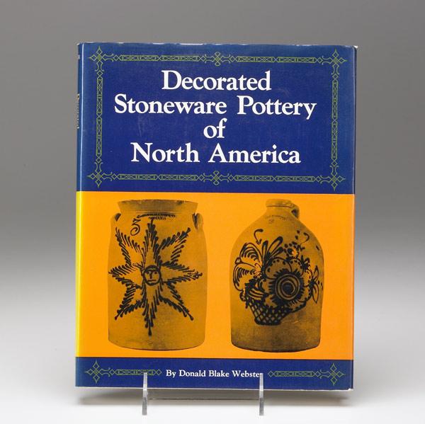 Appraisal: ART POTTERY BOOKS Twenty-four books Decorated Stoneware Pottery of North