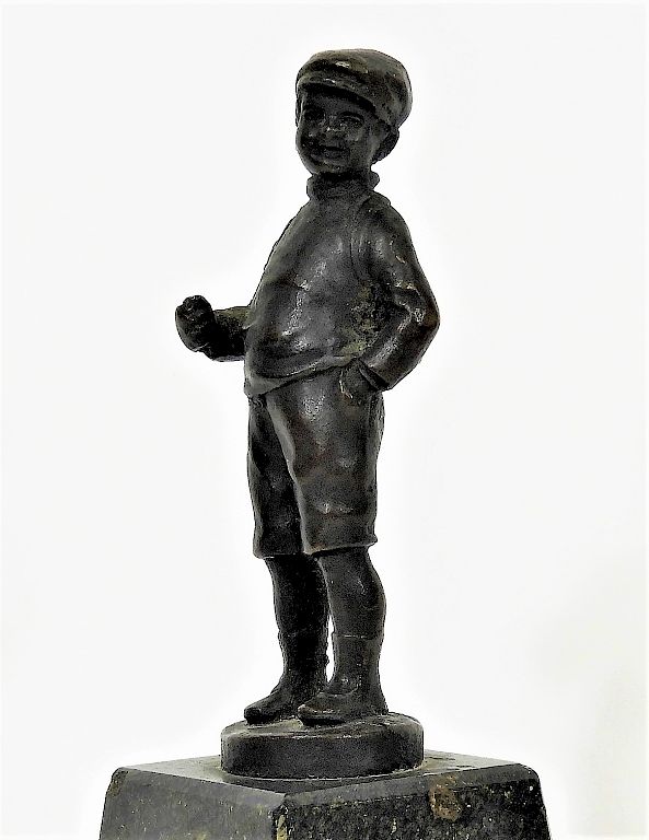 Appraisal: European Grand Tour Bronze Sculpture of a Boy Europe Late