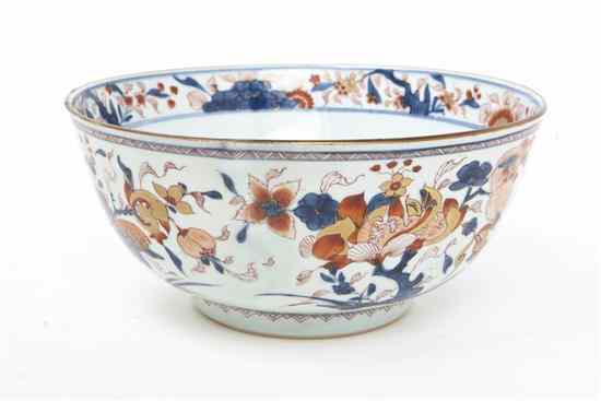 Appraisal: An Imari Porcelain Center Bowl of circular footed form having