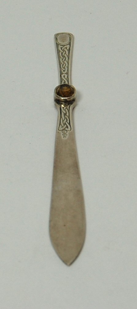 Appraisal: Ballater - a Scottish provincial silver letter opener William Robb