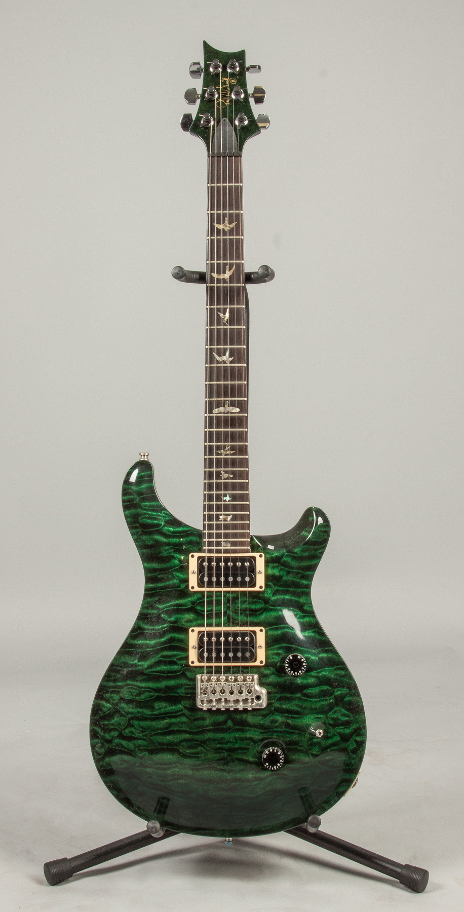 Appraisal: Paul Reed Smith Custom Emerald Green Tiger Maple Guitar -