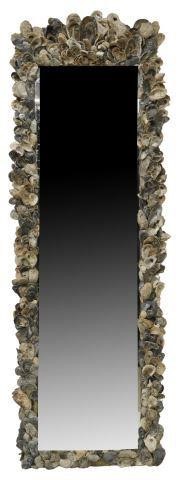 Appraisal: Decorative full-length wall mirror in the manner of Anthony Redmile