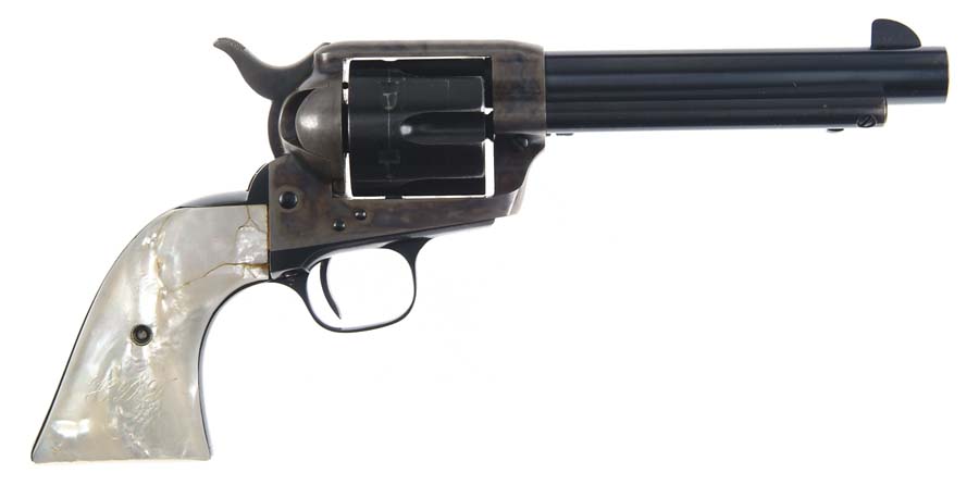 Appraisal: COLT SGL ACTION ARMY REVOLVER Cal Colt SN Blue case