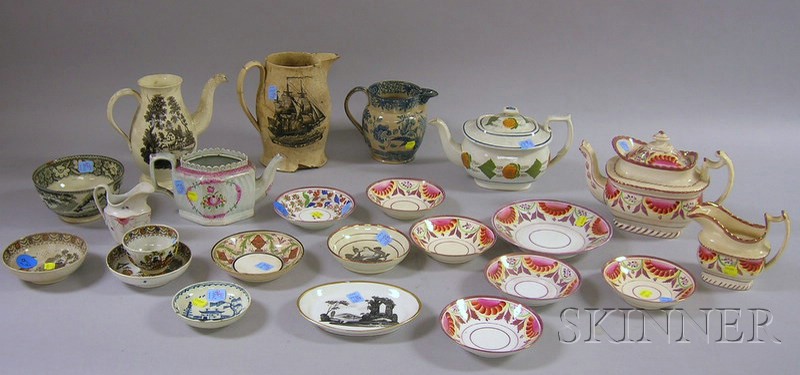 Appraisal: Twenty-four Pieces of Assorted Early th Century English Ceramics including