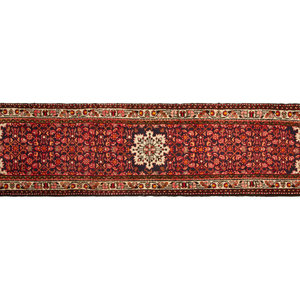 Appraisal: A Turkish Wool Runner th Century feet inches x feet