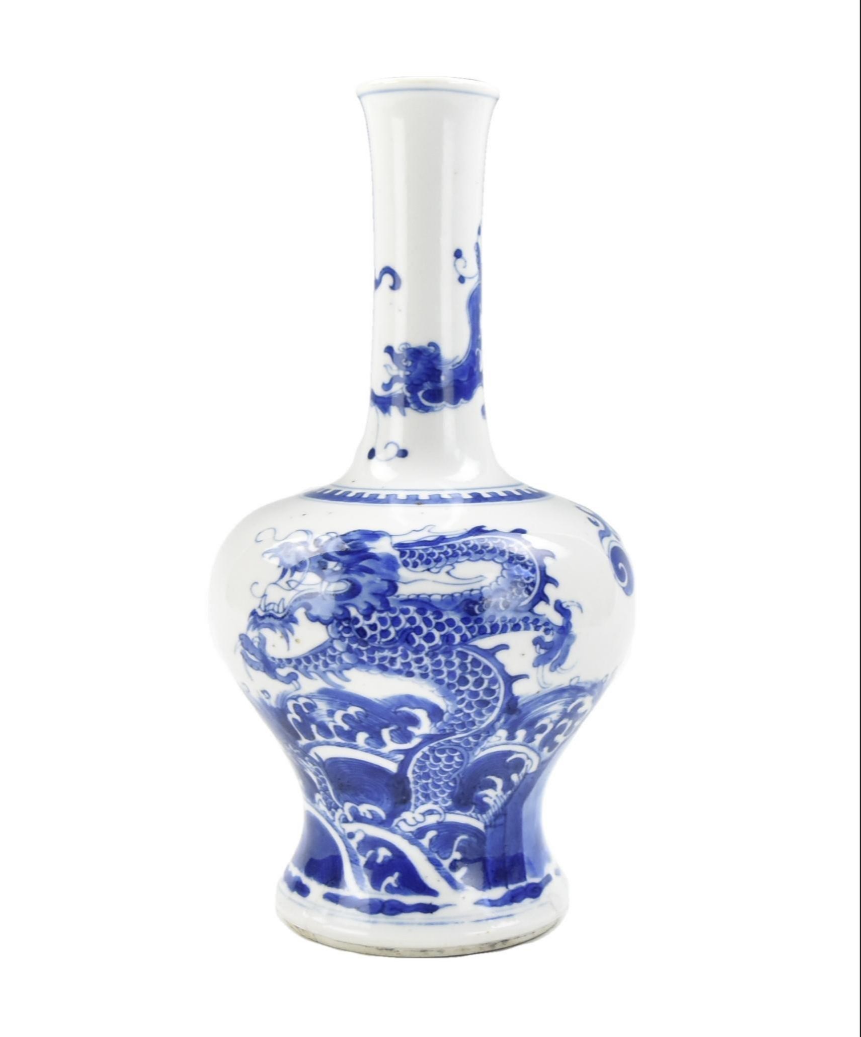 Appraisal: Chinese Kangxi Period the ovoid body rising to a waisted