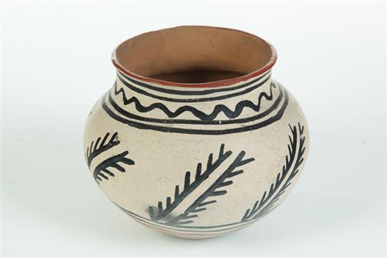 Appraisal: INDIAN POTTERY OLLA Southwest late th-early th century earthenware Concave