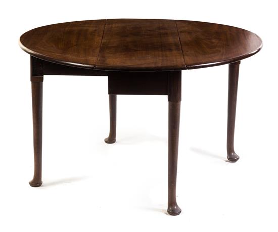 Appraisal: Sale Lot An English Oak Double Drop-Leaf Table th century