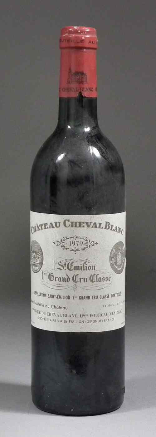 Appraisal: One bottle of Chateau Cheval Blanc St Emilion - Premier