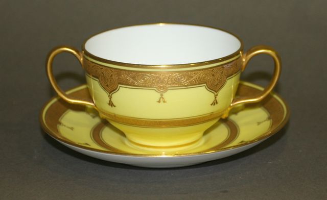 Appraisal: Mintons tea cup and saucer circa made exclusively for 'Tiffany