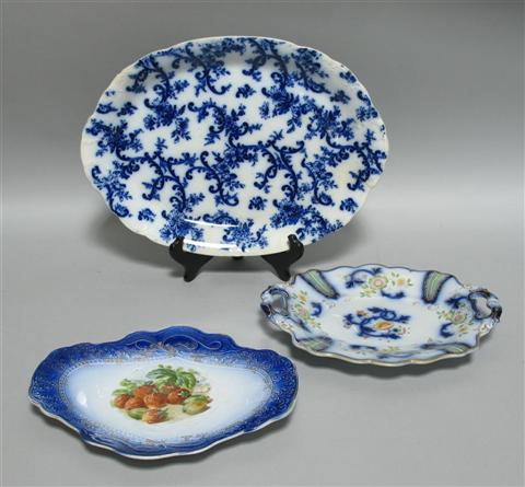 Appraisal: TWO AMERICAN IRONSTONE PIECES Including a French China Co East