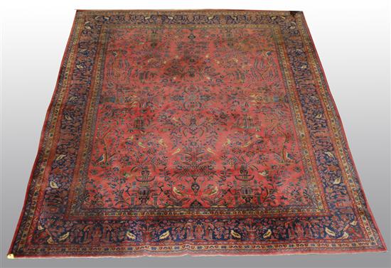 Appraisal: MANCHESTER KASHAN CARPET Persia circa feet inches x feet inches