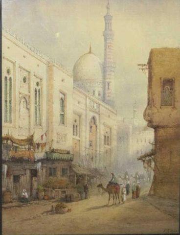 Appraisal: CATANO Frank c W C of Cairo Street Signed lower