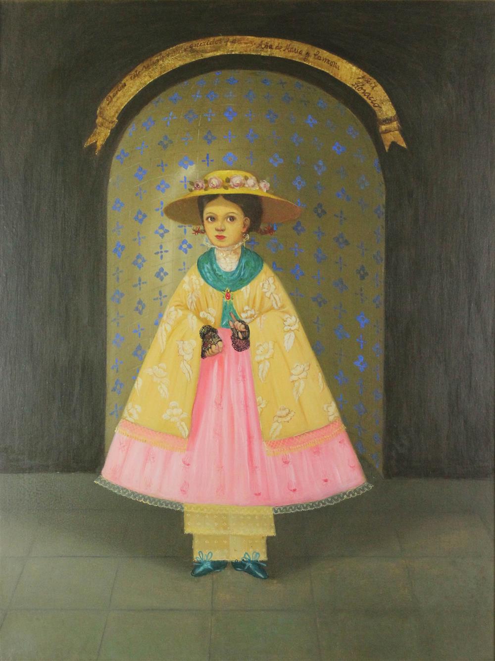 Appraisal: HORACIO RENTERIA ROCHA MEXICAN - PORTRAIT OF ANA DE MARIA